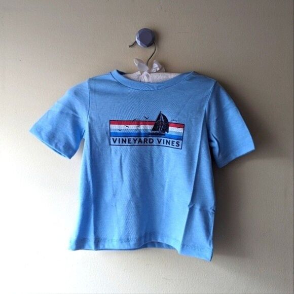 Vineyard Vines Other - Vineyard Vines Sailing Dunes Blue Tee 2T NWT